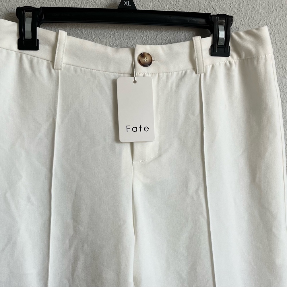 Fate White Trousers